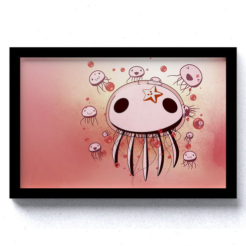 Jellyfish // Archival Quality 11x17 Art Poster